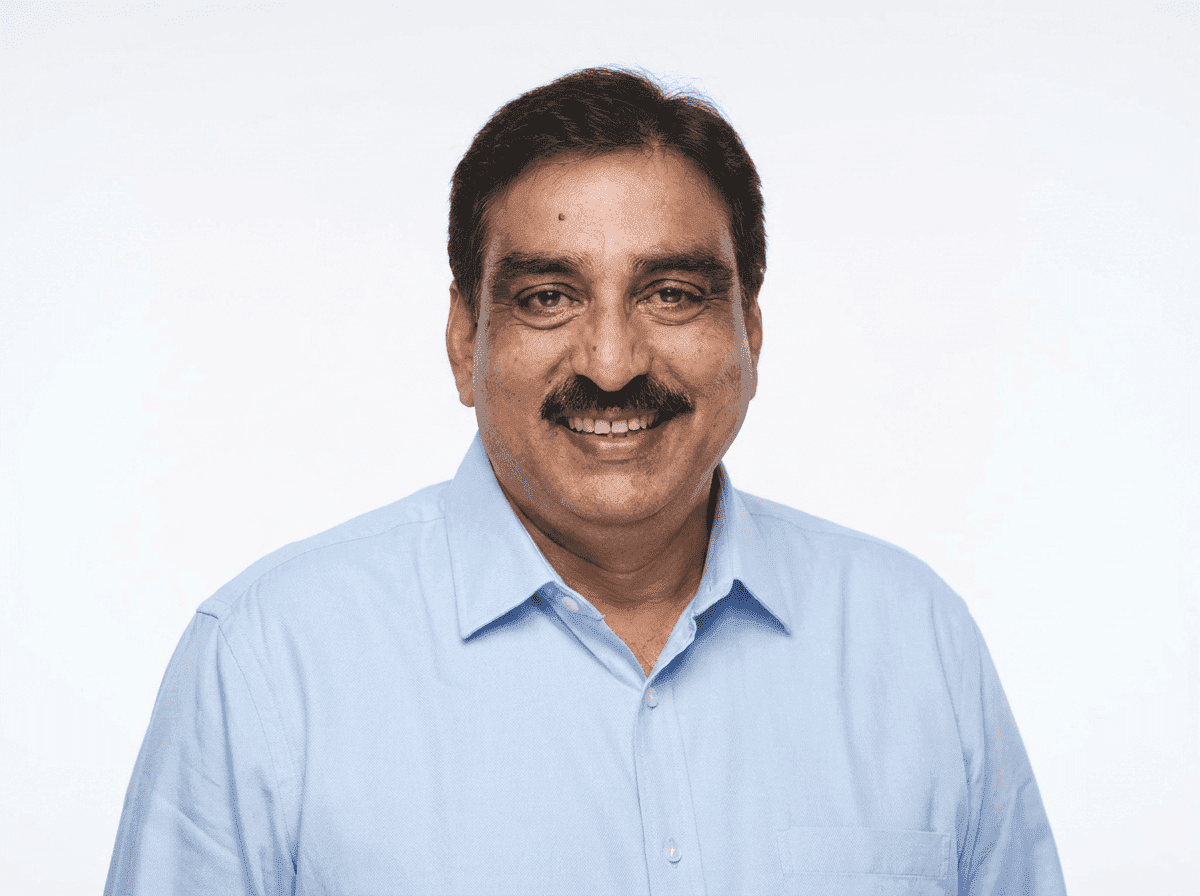 Mr. Mathew, founder of Sarah's Techno
